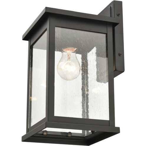 Bowton 1 Light 13 inch Powder Coated Black Outdoor Wall Sconce